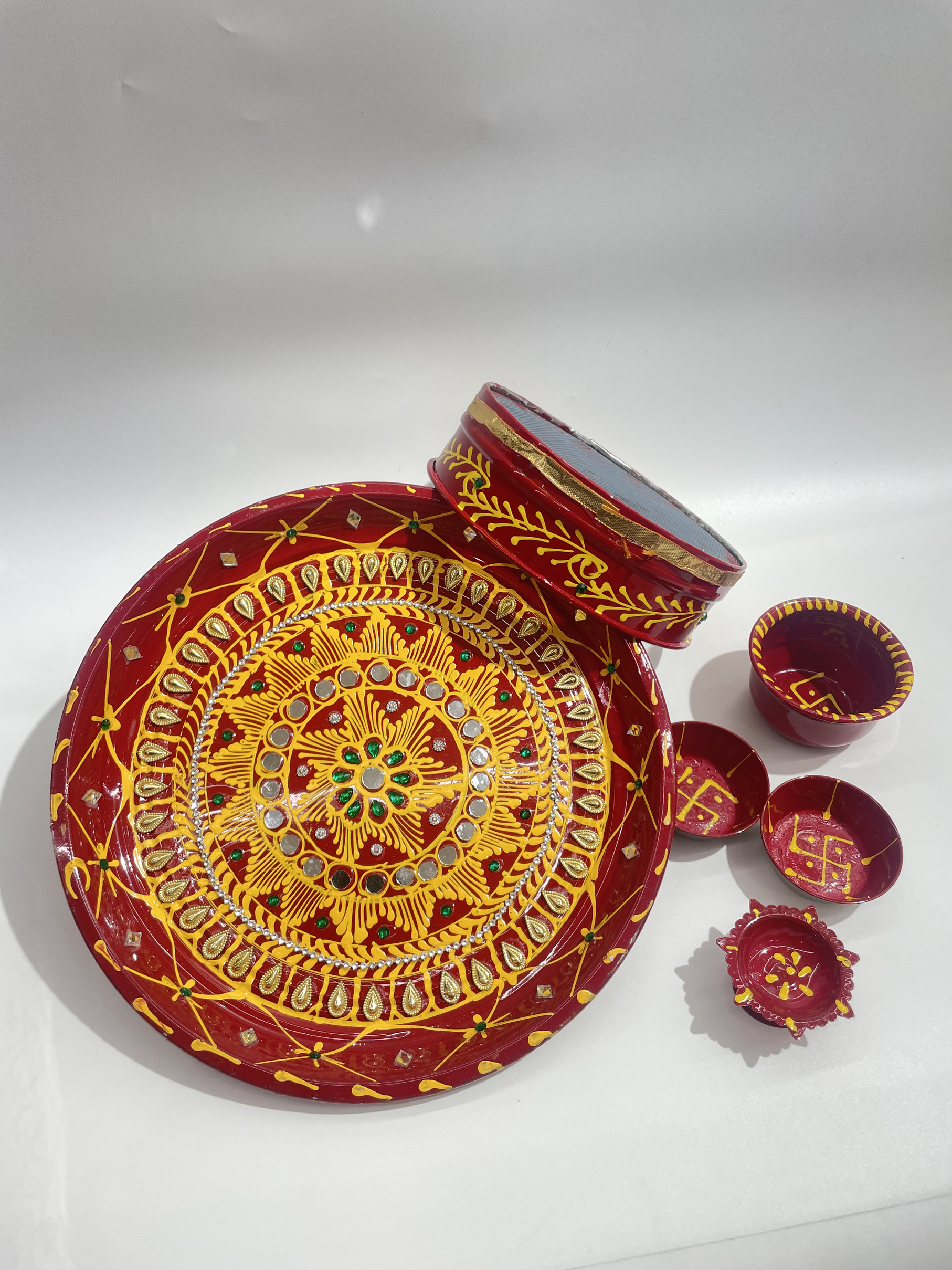 Karvachauth Pooja Thali Set